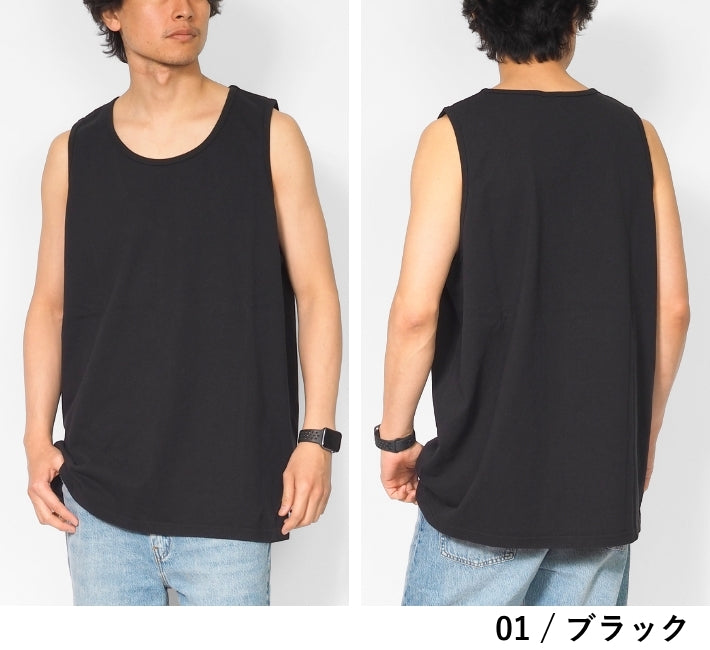 Goodwear グッドウェア スーパービッグ タンクトップ 無地 (2W7-13210)