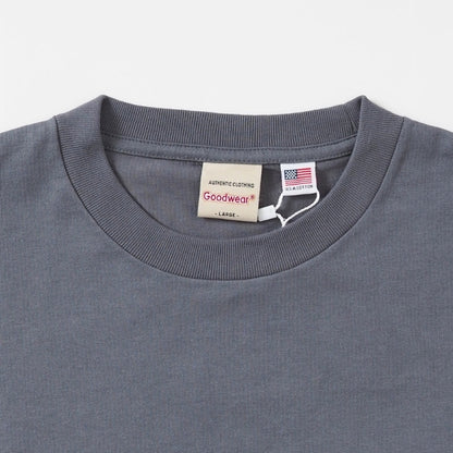 Goodwear グッドウェア 涼しい Tシャツ 半袖 接触冷感 吸水速乾 ポケット付き ビッグシルエット (2W7-15225)