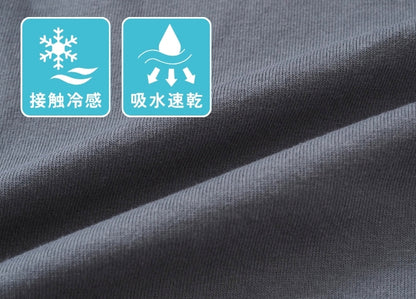 Goodwear グッドウェア 涼しい Tシャツ 半袖 接触冷感 吸水速乾 ポケット付き ビッグシルエット (2W7-15225)