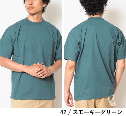 Goodwear グッドウェア 涼しい Tシャツ 半袖 接触冷感 吸水速乾 ポケット付き ビッグシルエット (2W7-15225)