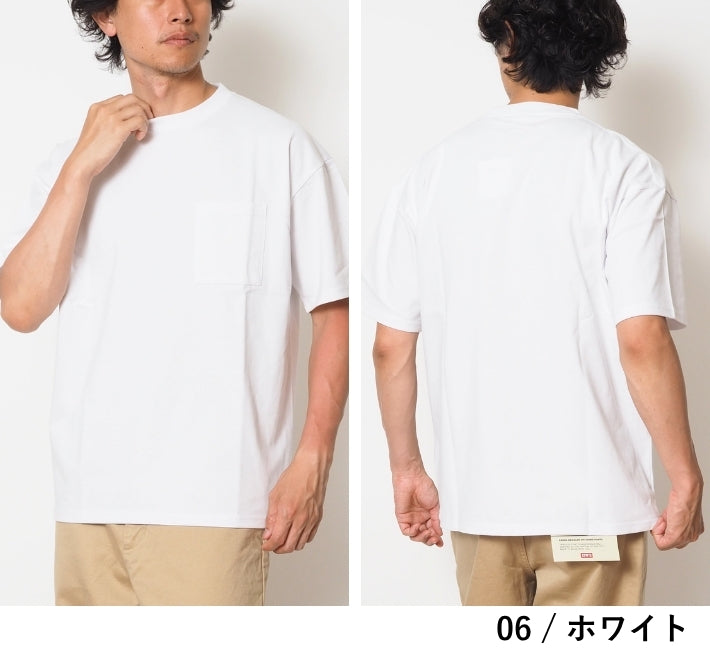 Goodwear グッドウェア 涼しい Tシャツ 半袖 接触冷感 吸水速乾 ポケット付き ビッグシルエット (2W7-15225)