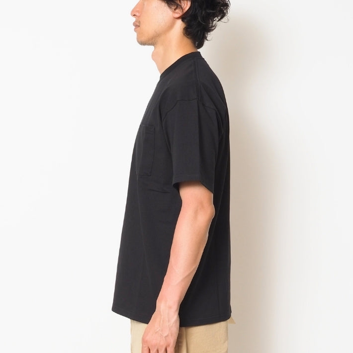 Goodwear グッドウェア 涼しい Tシャツ 半袖 接触冷感 吸水速乾 ポケット付き ビッグシルエット (2W7-15225)