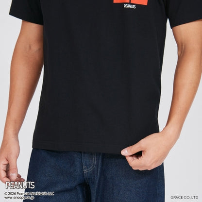HANES×PEANUTS ヘインズ ピーナッツ ビーフィー Tシャツ コラボ ワンポイントH (HM1-D003)