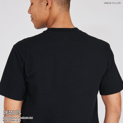 HANES×PEANUTS ヘインズ ピーナッツ ビーフィー Tシャツ コラボ ワンポイントH (HM1-D003)