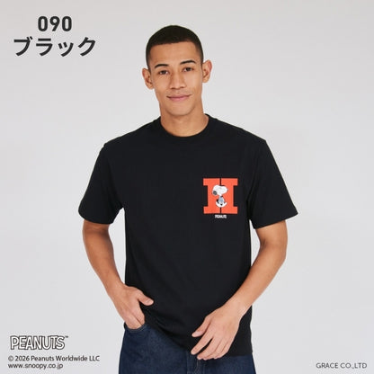 HANES×PEANUTS ヘインズ ピーナッツ ビーフィー Tシャツ コラボ ワンポイントH (HM1-D003)