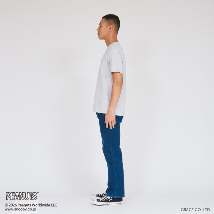 HANES×PEANUTS ヘインズ ピーナッツ ビーフィー Tシャツ コラボ スケボー (HM1-D002)