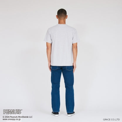 HANES×PEANUTS ヘインズ ピーナッツ ビーフィー Tシャツ コラボ スケボー (HM1-D002)