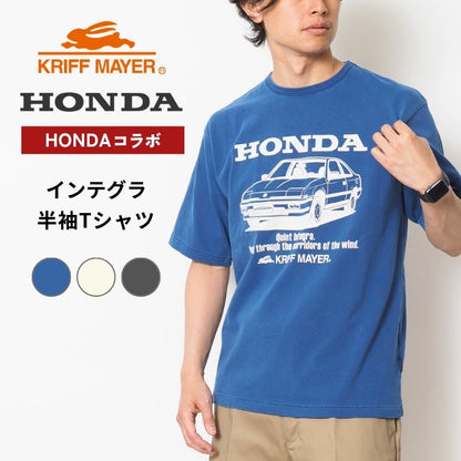 KRIFF MAYER×HONDA ホンダ コラボ Tシャツ 半袖 インテグラ 車 (2557200)