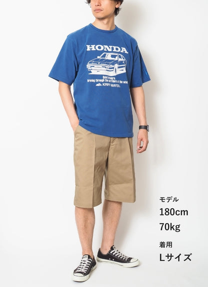 KRIFF MAYER×HONDA ホンダ コラボ Tシャツ 半袖 インテグラ 車 (2557200)