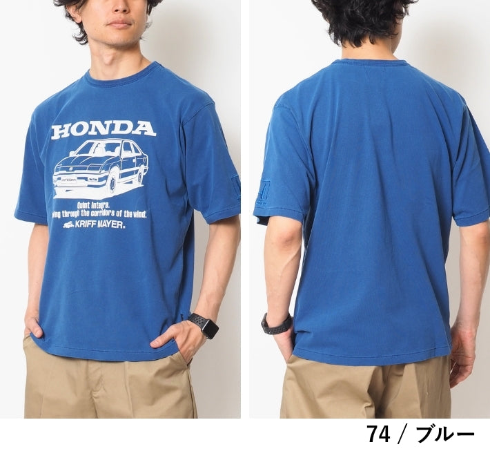 KRIFF MAYER×HONDA ホンダ コラボ Tシャツ 半袖 インテグラ 車 (2557200)