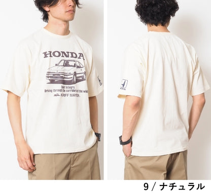 KRIFF MAYER×HONDA ホンダ コラボ Tシャツ 半袖 インテグラ 車 (2557200)