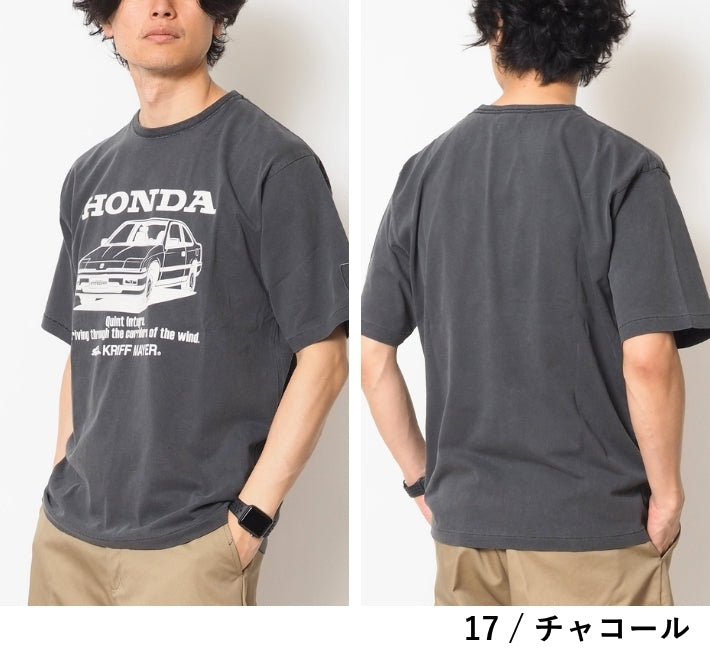 KRIFF MAYER×HONDA ホンダ コラボ Tシャツ 半袖 インテグラ 車 (2557200)
