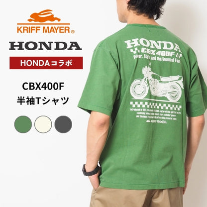 KRIFF MAYER×HONDA ホンダ コラボ Tシャツ 半袖 CBX400F バイク (2557201)