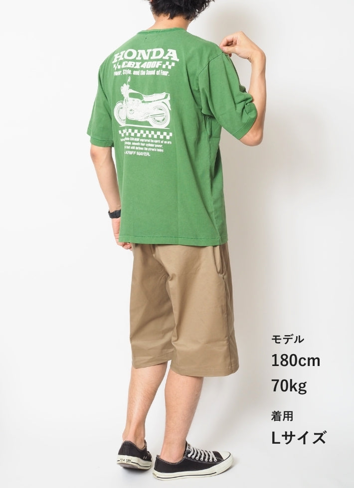KRIFF MAYER×HONDA ホンダ コラボ Tシャツ 半袖 CBX400F バイク (2557201)