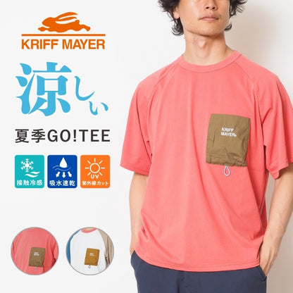 KRIFF MAYER クリフメイヤー Tシャツ 半袖 夏季GO!T ポケット (2555104)