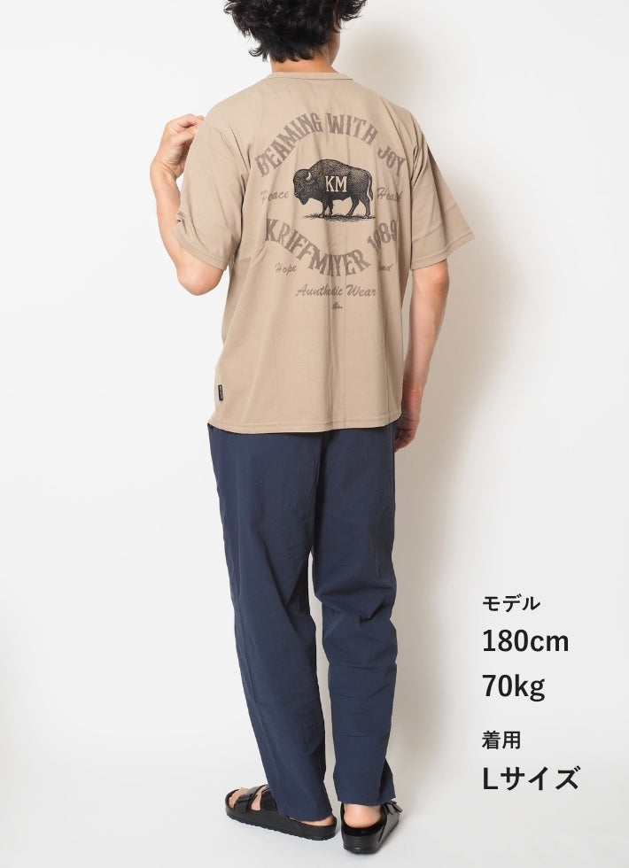 KRIFF MAYER クリフメイヤー Tシャツ 半袖 夏季GO!T バッファロー (2555102)