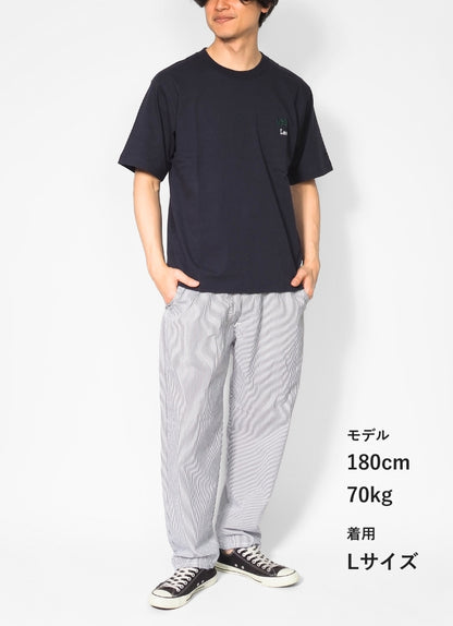 Lee リー Tシャツ 半袖 ワンポイント 刺繍 マルチロゴ (LT3204)