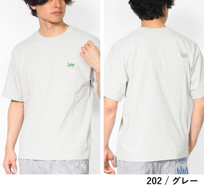 Lee リー Tシャツ 半袖 ワンポイント 刺繍 マルチロゴ (LT3204)