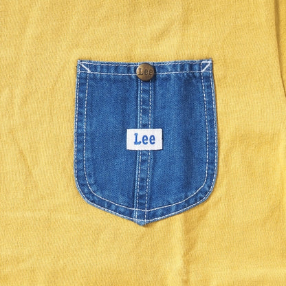 Lee リー Tシャツ 半袖 デニムポケット ロゴ (LT3188)