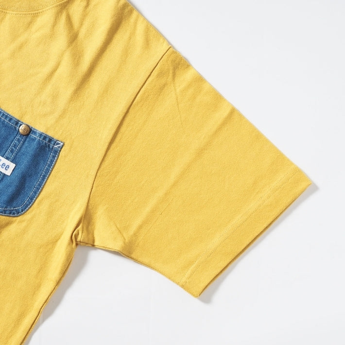 Lee リー Tシャツ 半袖 デニムポケット ロゴ (LT3188)
