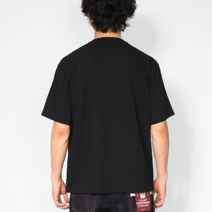 MOMOTARO JEANS 桃太郎ジーンズ Tシャツ 半袖 ポケット 二本線 日本製 (MXTS1041)