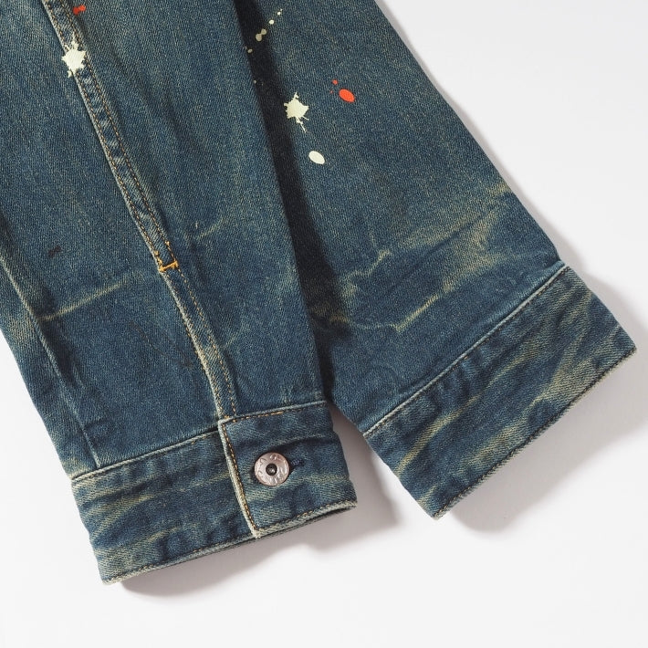 EVISU エヴィス デニムジャケット Gジャン 大黒 スプラッシュ カモメ (2ESHTM6DJ1010)
