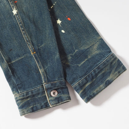 EVISU エヴィス デニムジャケット Gジャン 大黒 スプラッシュ カモメ (2ESHTM6DJ1010)