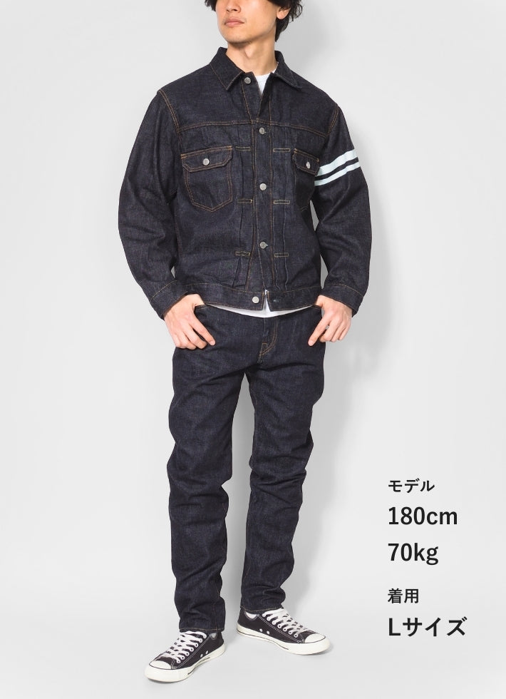 MOMOTARO JEANS 桃太郎ジーンズ デニムジャケット Gジャン #002 クラシック 日本製 (MMGJ0102)
