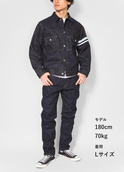 MOMOTARO JEANS 桃太郎ジーンズ デニムジャケット Gジャン #002 クラシック 日本製 (MMGJ0102)