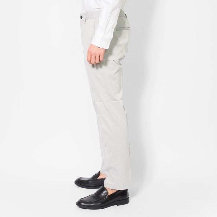 BETTY SMITH ベティスミスリラックス トラウザー チノパンツ センタープレス 日本製 (BAM-523A)