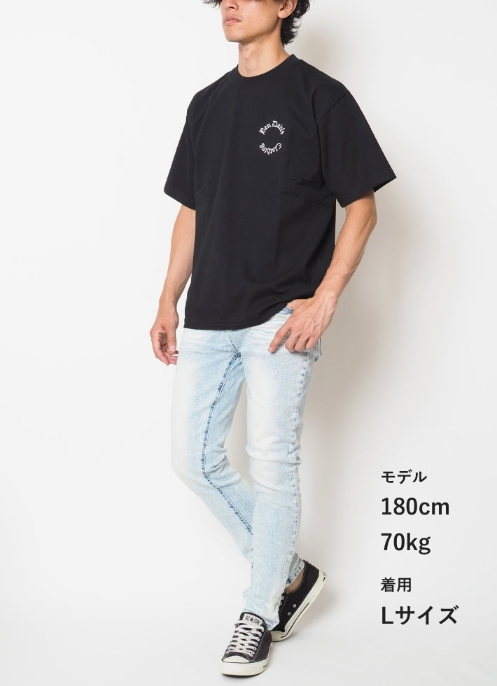 【セール40%OFF】スキニー デニムパンツ ブリーチ ストレッチ Fun Beat (953429)