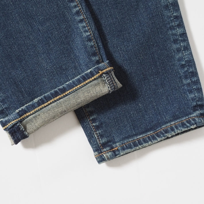 BIG JOHN ビッグジョン ジーンズ キャロットレッグ テーパード ストレッチ 日本製 色落ち (MMM134J-414C)