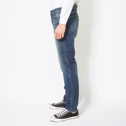 BIG JOHN ビッグジョン ジーンズ キャロットレッグ テーパード ストレッチ 日本製 色落ち (MMM134J-414C)