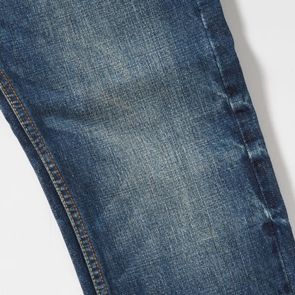 EVISU エヴィス デニムパンツ マルチポケット #2017 テーパード セルビッジ 綿100% (2ESHTM6JE1050)