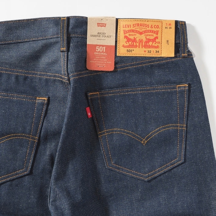 LEVIS リーバイス 501 リジット オリジナル ボタンフライ ストレート (005010000)