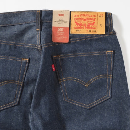 LEVIS リーバイス 501 リジット オリジナル ボタンフライ ストレート (005010000)