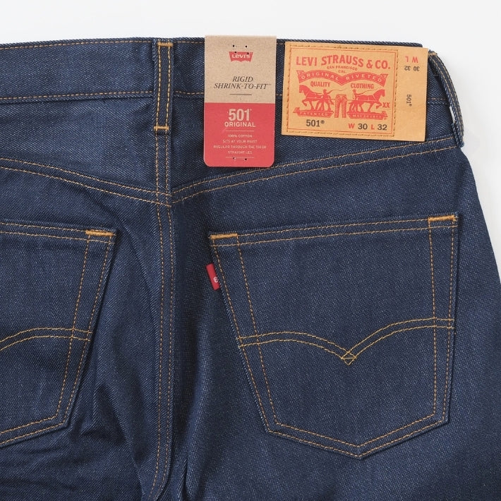 LEVIS リーバイス 501 リジット オリジナル ボタンフライ ストレート (005010000)