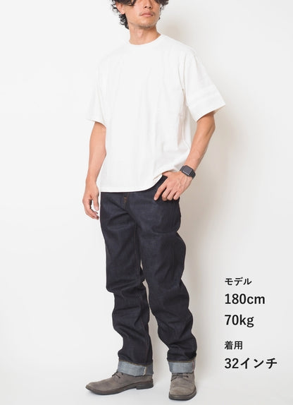 MOMOTARO JEANS 桃太郎ジーンズ #100 スタンダード ストレート 14.7オンス 特濃 リジット 日本製 (MMJZ0100)