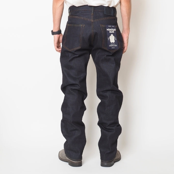MOMOTARO JEANS 桃太郎ジーンズ #100 スタンダード ストレート 14.7オンス 特濃 リジット 日本製 (MMJZ0100)