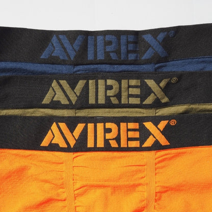 AVIREX アビレックス ボクサーパンツ メンズ 下着 3枚組 ロゴ (81583900)