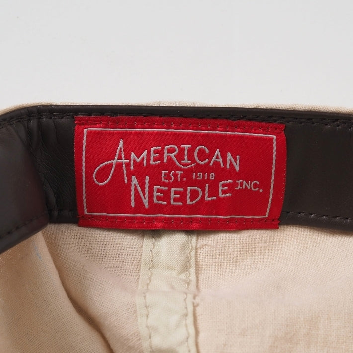 AMERICAN NEEDLE アメリカンニードル ベースボールキャップ 帽子 NY フラットバイザー (SMU700A-NBY)