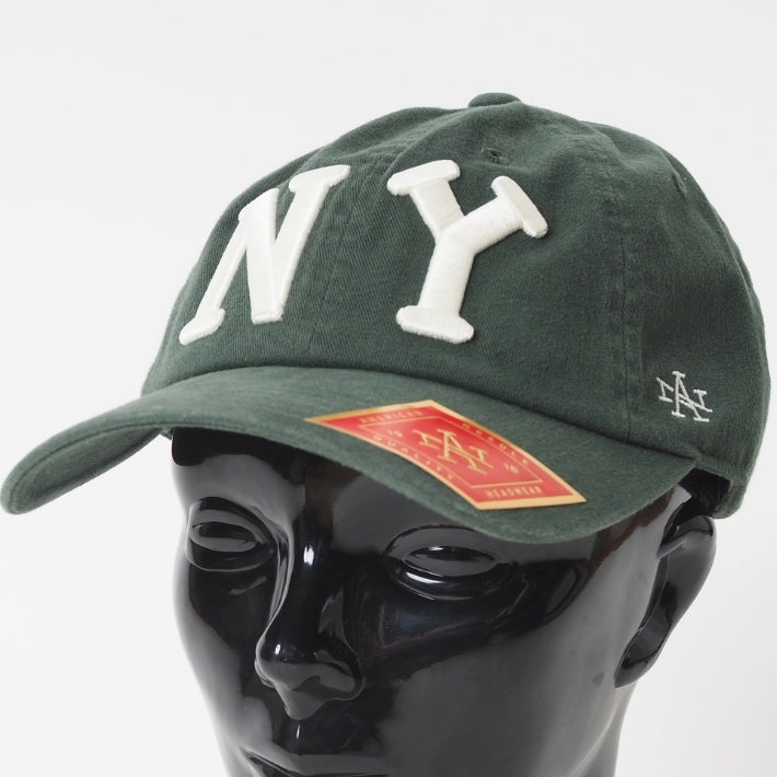 AMERICAN NEEDLE アメリカンニードル ローキャップ 帽子 NY カーブバイザー (SMU694F-NBY)