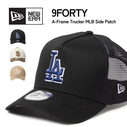 NEW ERA ニューエラ メッシュキャップ 帽子 9FORTY MLB サイドパッチ (14744914 14744879 14744890)