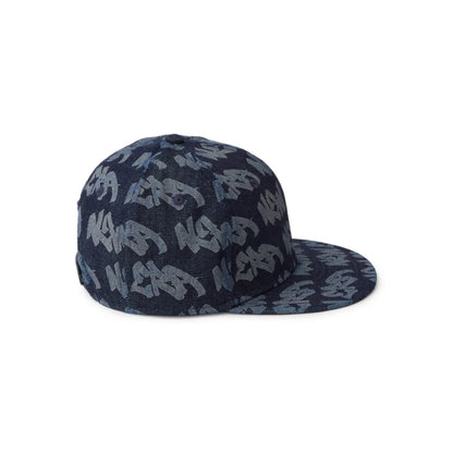 NEW ERA ニューエラ キッズ キャップ 9FIFTY 総柄 マルチロゴ (14746980)