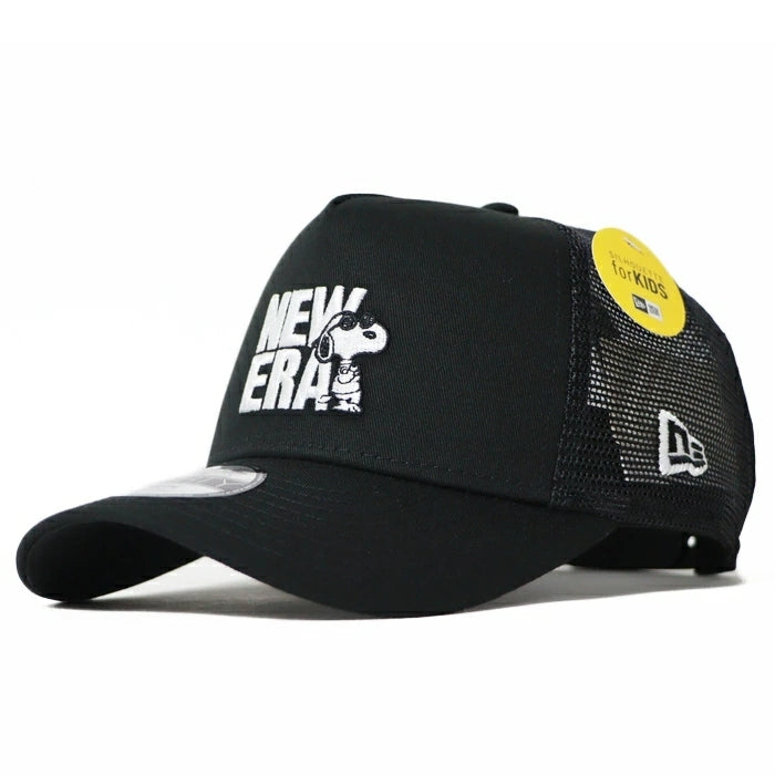 NEW ERA ニューエラ キッズ ピーナッツ コラボ メッシュキャップ 9FORTY A-Frame (14865293 14865294)