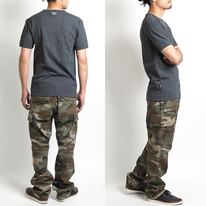 AVIREX アビレックス デイリー Tシャツ 半袖 クルーネック リブ 無地 (783-5934006/783-4934014/6143502)