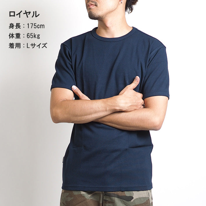 AVIREX アビレックス デイリー Tシャツ 半袖 クルーネック リブ 無地 (783-5934006/783-4934014/6143502)
