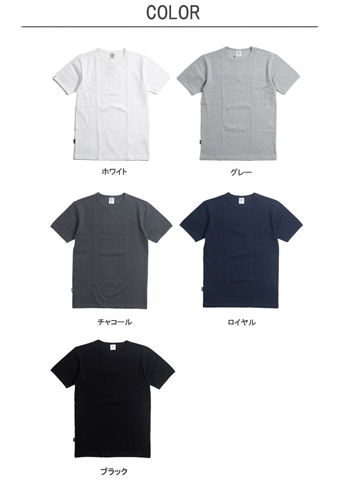 AVIREX アビレックス デイリー Tシャツ 半袖 クルーネック リブ 無地 (783-5934006/783-4934014/6143502)