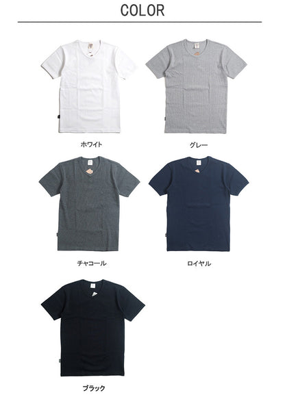 AVIREX アビレックス デイリー Tシャツ 半袖 Vネック リブ 無地 (783-5934005/783-4934008/6143501)