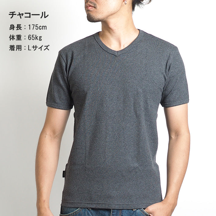 AVIREX アビレックス デイリー Tシャツ 半袖 Vネック リブ 無地 (783-5934005/783-4934008/6143501)